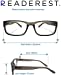 Blue-Light-Blocking-Reading-Glasses-Grey-2-00-Magnification-Computer-Glasses