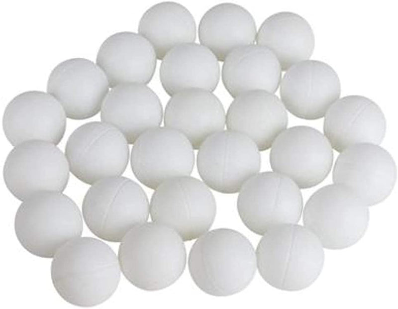 Kicko Plastic Balls-144 Pack-1.5 Inch Smooth and Round White Balls for Ping Pong, Table