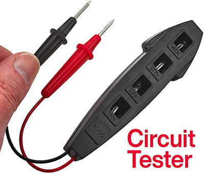 Katzco Circuit Tester- 110-460 Volts 4 Way Circuit Tester, Ideal for AC and CD- Multi