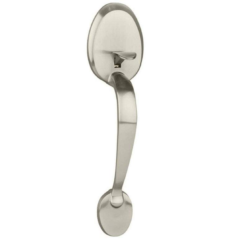 Dorence - Heavy Duty Single Cylinder Handleset with Wave Style Lever Handle - (Satin