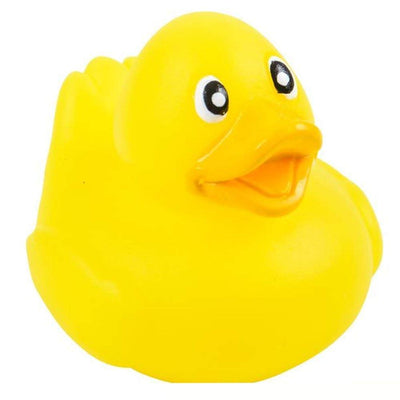 Kicko Small Yellow Rubber Ducky - Set of 12 Classic Duckies for Kids Party Favors,