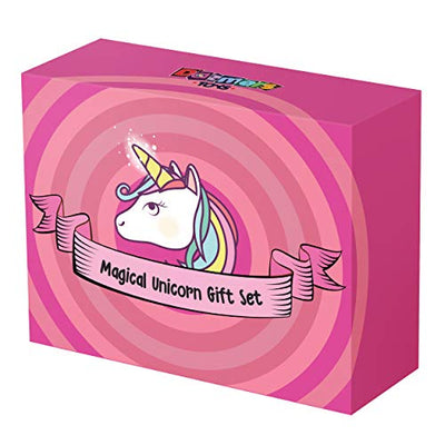 Magical Unicorn Gift Set with 15" Plush Stuffed Unicorn, Pink Sunglasses, Unicorn Purse