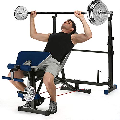 Professional Weight Bench Olympic Weight Bench, Multi-Function Adjustable Weight