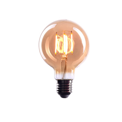 Edison Light Bulb E27 Socket  Dimmable, 4 W, 2200 K Warm White, 230 V, El04