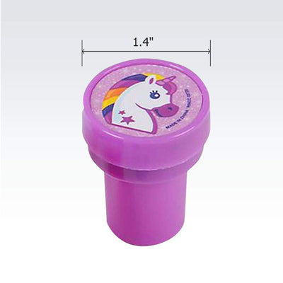 Kicko Mini Rainbow Unicorn Stampers - Plaster Stamps, 24