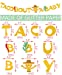 Taco Bout A Baby Banner, Taco Bout a Baby Decorations | Gold Glitter Taco Bout a Baby