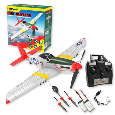 Top Race Rc Plane 4 Channel Remote Control Airplane Ready to Fly Rc Planes for Adults