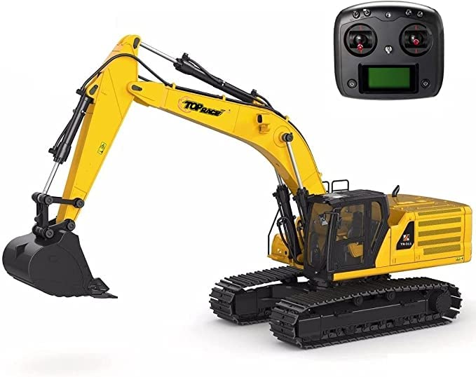 Hobby Grade Remote Control Hydraulic Excavator, All Included Battery, Controller