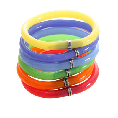 Kicko Bendy Ballpoint Bracelet Pen - 12 Pack - Fashionable Magnetic Snap Wristbands