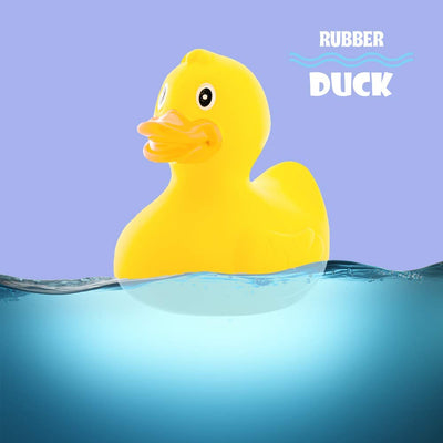 Kicko Small Yellow Rubber Ducky - Set of 12 Classic Duckies for Kids Party Favors,