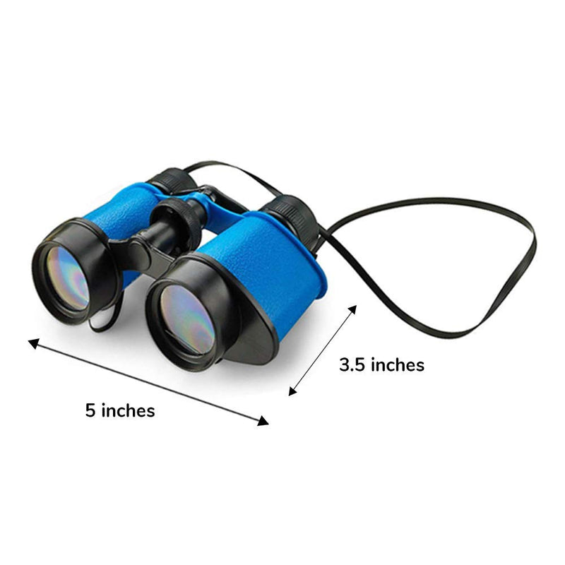 Kicko 12 Toy Binoculars With Neck String 3.5 X 5 Inches - Novelty Binoculars