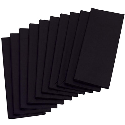 Kicko Black Tissue Sheets - 20 Pack - 20 x 26 Inches - for Kids, Party Favors, New Moms