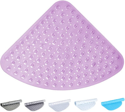 Curved Shower Mat  Non Slip And Machine Washable Quadrant Bath