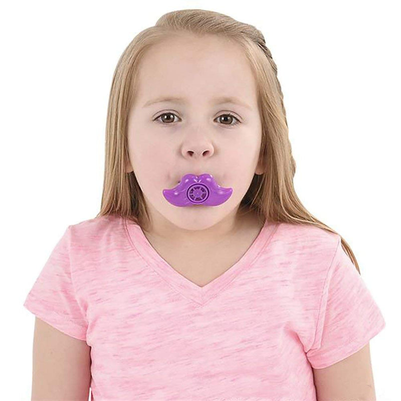 Kicko Mustache Lip Whistles - 48 Pack - 2.5 Inch - for Kids, Party Favors, Stocking