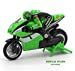 Top Race 4 Channel RC Remote Control Motorcycle Goes on 2 Wheels with Built in Gyroscope