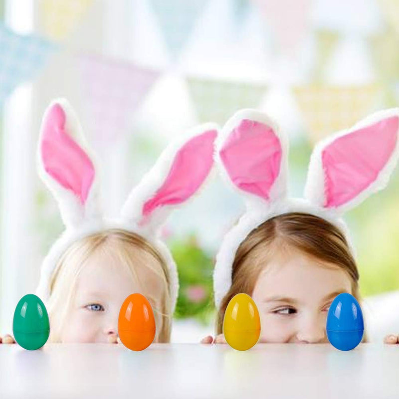 Kicko Candy Filled Surprise Egg - 20 Pack - Assorted Colorful Easter Bunny Egg Toys