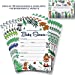 50 Woodland Baby Shower Invitations - 60 Diaper Raffle Cards & Blank