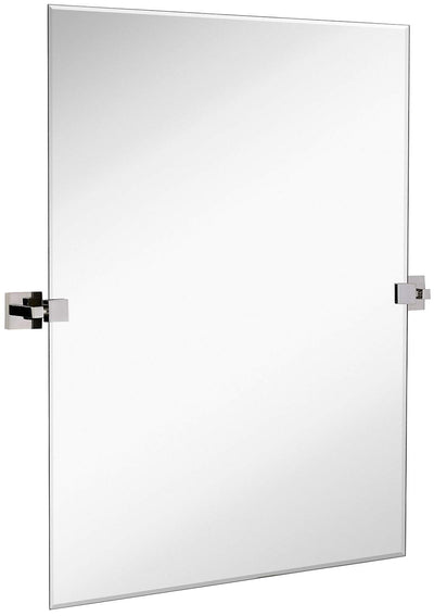 Rectangle Square Gold Pivot Mirror Adjustable Moving & Tilting Wall Mirror | 24" X 36"