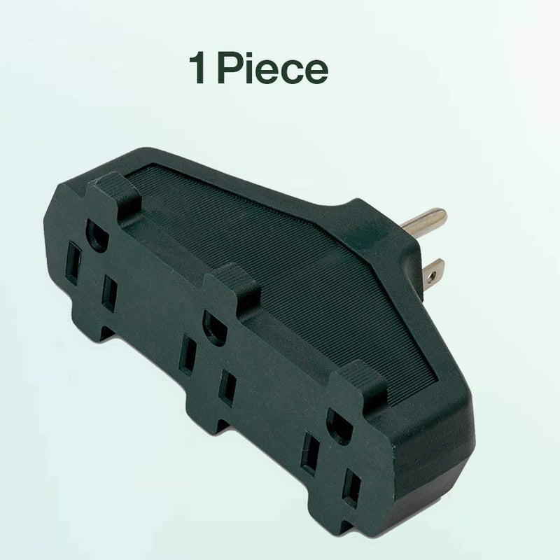 Katzco 3 Outlet Straight Shaped with Plug Locations on the left, Right, and Middle