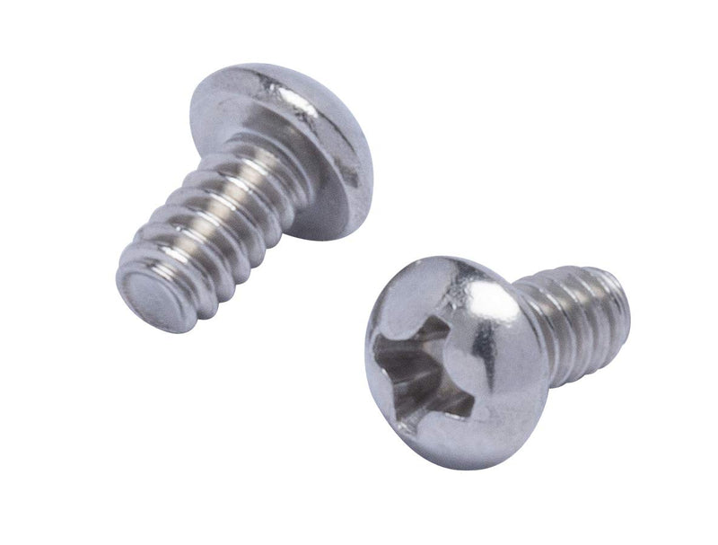 6-32 X 1/4" Stainless Phillips Round Head Machine Screw, (100pc), Coarse Thread, 18-8