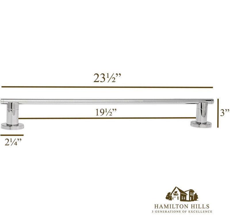 Modern Polished Towel Bar | Clean Lines & Premium Quality Stainless Steel Hanging Towel