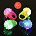 Kicko Bulk Light-up Rings for Kids - Assorted LED Spikey Glow Light Rings - Pack of 24