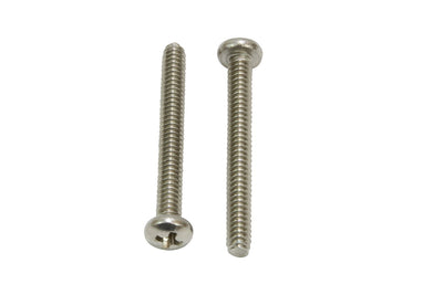 4-40 X 1-1/2" Stainless Pan Head Phillips Machine Screw (100 pc) 18-8 (304) Stainless