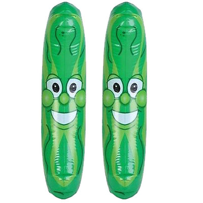 Kicko Pickle Inflates - 2 Pack - 36 inches Inflatable Pickles - Party Decorations, Party