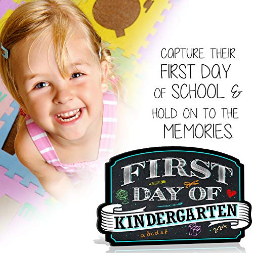 First Day of School Photo Picture Prop Rigid Coroplast Sign | 10 inches x 15.5 inches