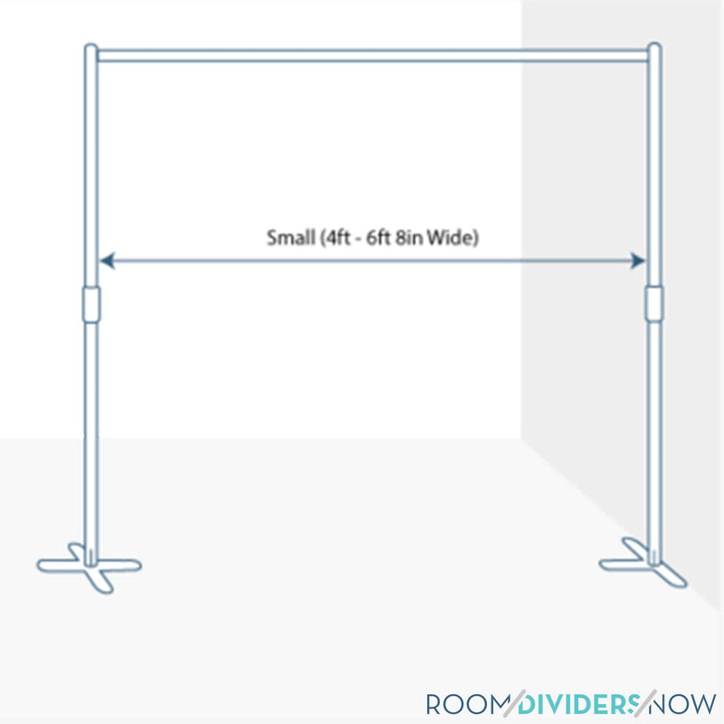 Room/Dividers/Now End2End Upright (Single) - Adjustable from 6ft to 10ft Tall