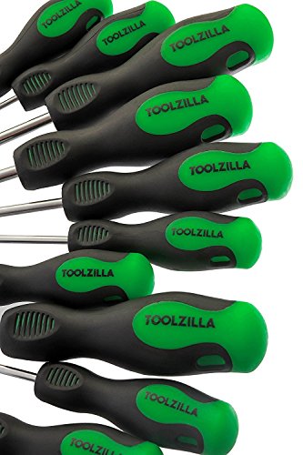 Lzilla Screwdriver Set 10 Piece Magnetic Screwdriver L Set For  Hand