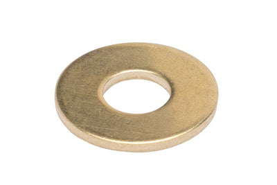 3/8" x 1" OD Brass Flat Washer, (25 Pack) - Choose Size, by Bolt