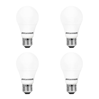 SYLVANIA LED A19 Light Bulb, 60W Equivalent Efficient 8.5W Medium Base, 2700K Soft White