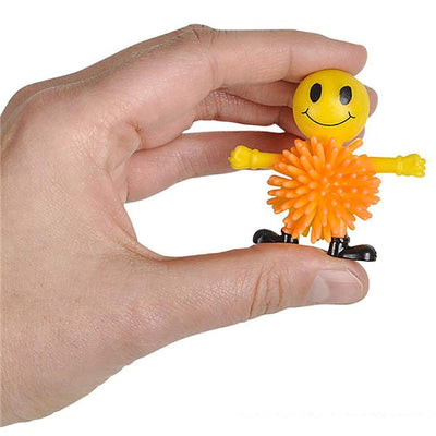 Kicko Assorted Mini Spiky Character Balls with Easter Basket Fillers, 2 Inch, 50