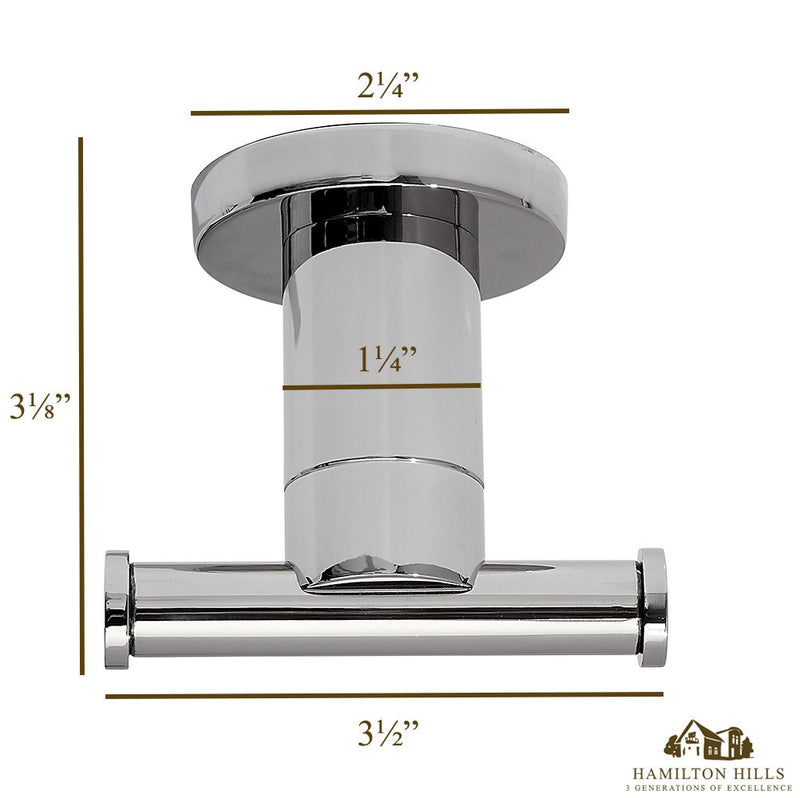 Modern Polished Towel Hook | Clean Lines & Premium Quality Stainless Steel Robe Holder