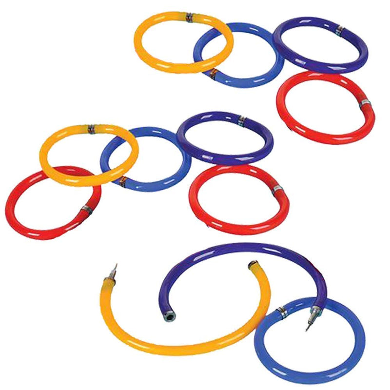 Kicko Bendy Ballpoint Bracelet Pen - 12 Pack - Fashionable Magnetic Snap Wristbands