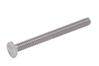 1/4"-20 X 1-3/4" (25pc) Stainless Hex Head Bolt, Fully Threaded, 18-8 Stainless