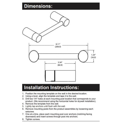 Align Collection - Bathroom Hardware Accessory, Wall Mount Toilet Paper Holder (Toilet