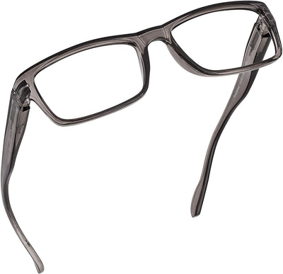 Blue-Light-Blocking-Reading-Glasses-Charcoal-3-25-Magnification Anti Glare