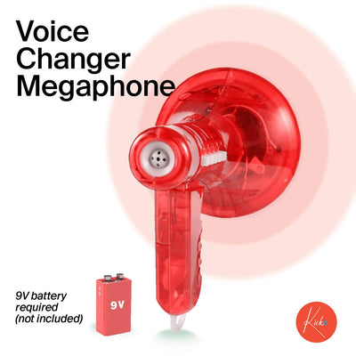 Kicko Kids' Multi Voice Changer 1 Pack, Red Color - Change Your Voice Modifier, for Boys