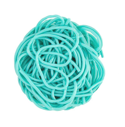 Kicko Blue Raspberry Licorice Laces - 2 Pounds - 32 Ounces - Bulk Candy - Shoestring Laces