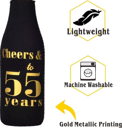 55th Birthday Gifts for Men, 55th Birthday Gifts, 55th Birthday Can Coolers, 55th Birthday