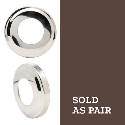 Stainless Steel Escutcheons for Pool Handrail(Pack of 2