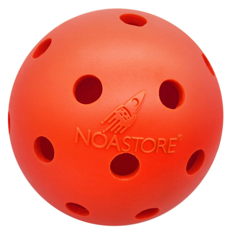 Unbreakable Dog Ball Toy 6 Inch - Durable & Lightweight Hard Ball for Medium-Large Dogs