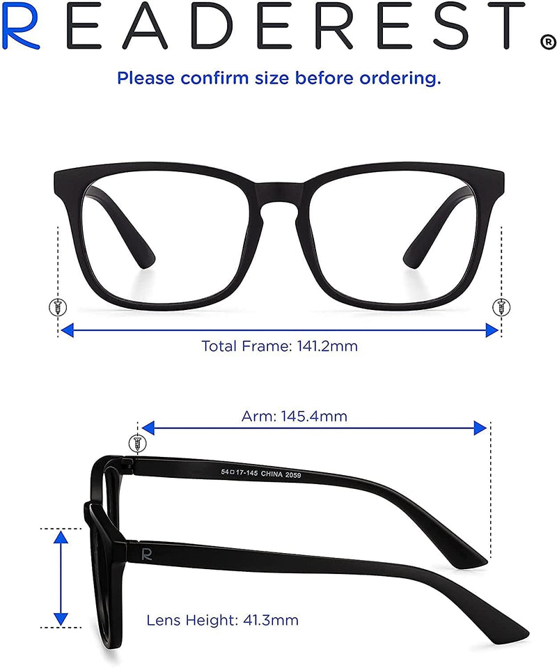 Readerest blue-light-blocking-reading-glasses-black-3-25-magnification