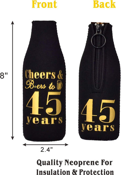 45th Birthday Gifts for Men, 45th Birthday Gifts, 45th Birthday Can Cooler, 45th Birthday