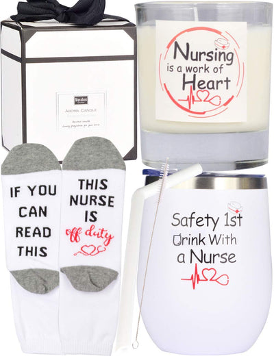 Nurse Gifts For Women, Nursing Gifts, Nurse Gifts, Safety First Drink With A Nurse, Gifts