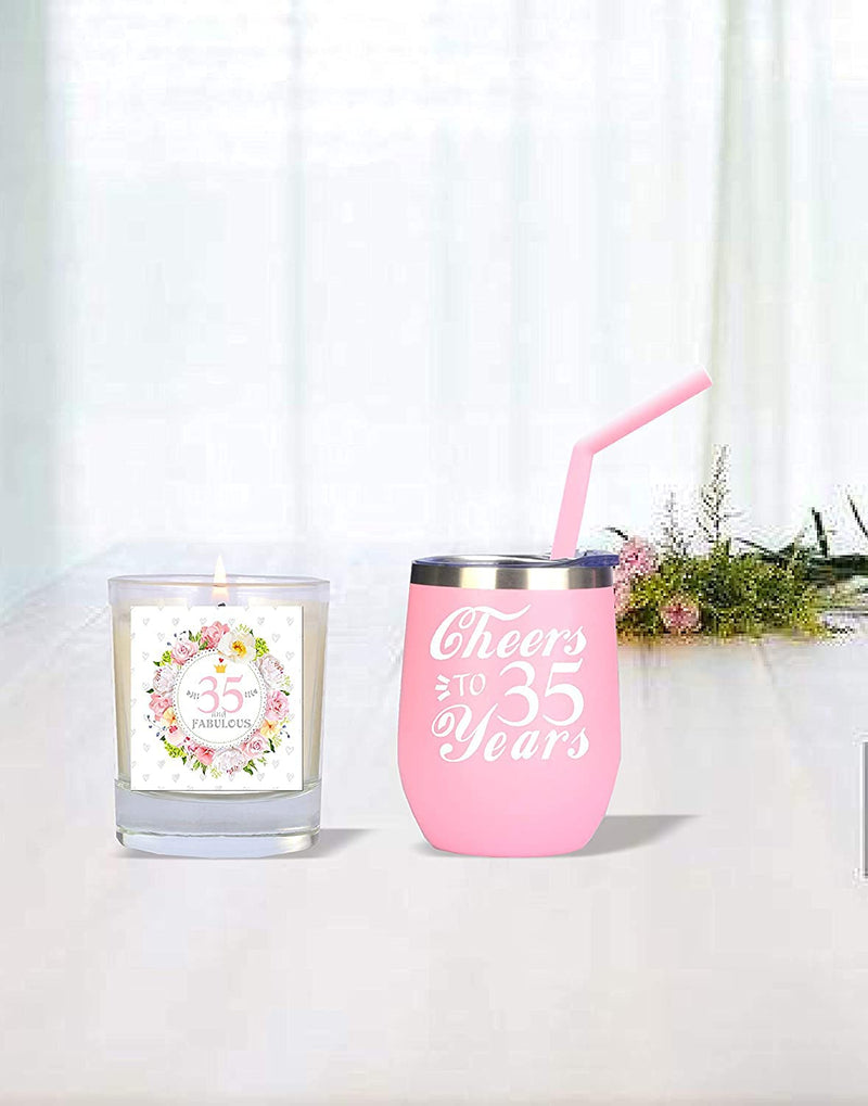 35th Birthday Gifts for Women, 35th Birthday, 35th Birthday Tumbler, 35th Birthday