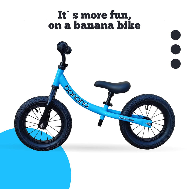 Banana GT Balance Bike - Lightweight Toddler Bike for 2, 3, 4, and 5 Year Old Boys