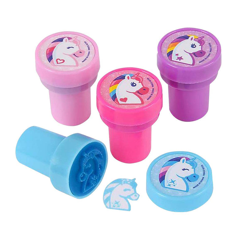 Kicko Mini Rainbow Unicorn Stampers - Plaster Stamps, 24